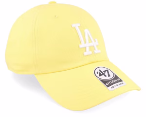Los Angeles Dodgers MLB Clean Up Maize Dad Cap