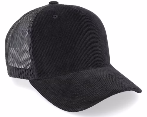 Black CordBlack A-frame Trucker
