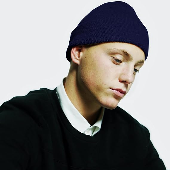 Cuffed Knit Winter Beanies Cap