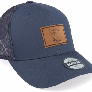 Snufkin Engraved Patch Navy Trucker