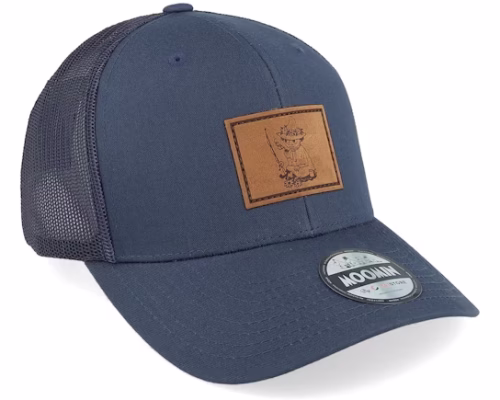 Snufkin Engraved Patch Navy Trucker