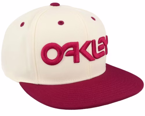 Mark Iii Arctic WhiteIron Red Baseball Cap