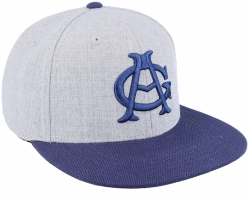 Chi American Giants Nl Archive Heather GrayNavy Baseball Cap