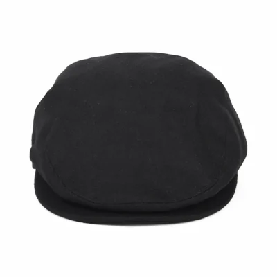Melton Wool Blend Flat Cap