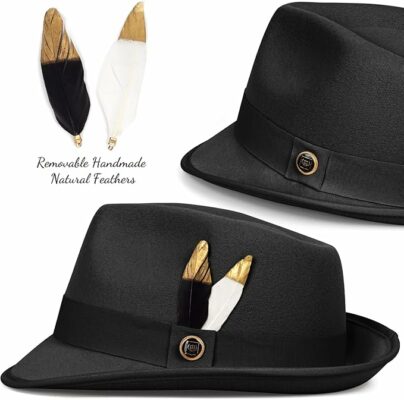 FADACHY Fedora Hats for Men & Women