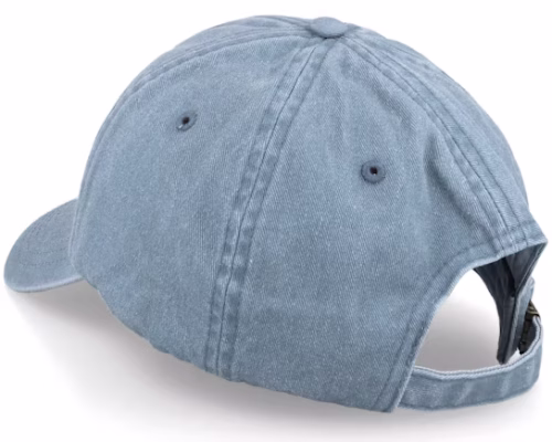 Vintage Washed Denim Light Blue Dad Cap