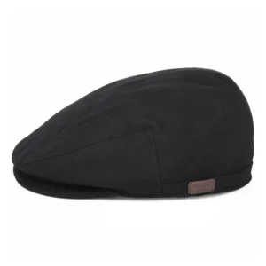 Melton Wool Blend Flat Cap