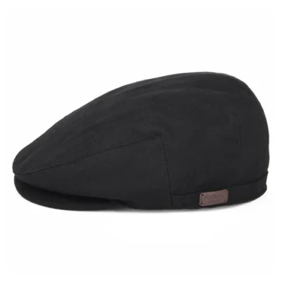 Melton Wool Blend Flat Cap