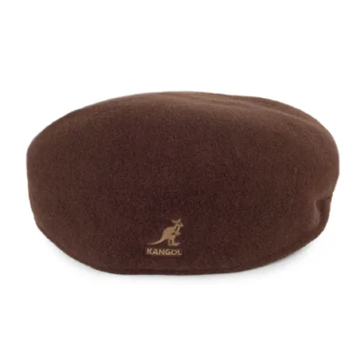 Wool Flat Cap - Tobacco