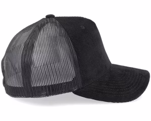 Black CordBlack A-frame Trucker