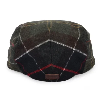 Gallingale Tartan Flat Cap - Navy-Olive