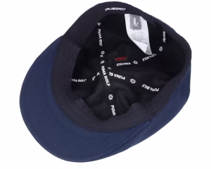 Driver Navy Blazer Flat Cap
