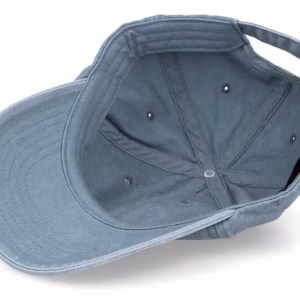 Vintage Washed Denim Light Blue Dad Cap
