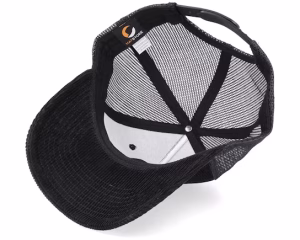 Black CordBlack A-frame Trucker