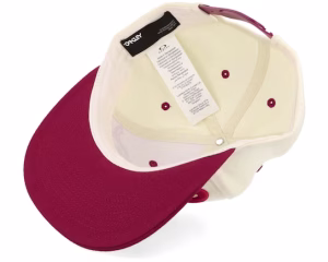 Mark Iii Arctic WhiteIron Red Baseball Cap