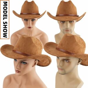 Wide Brim Western Cowgirl Hat