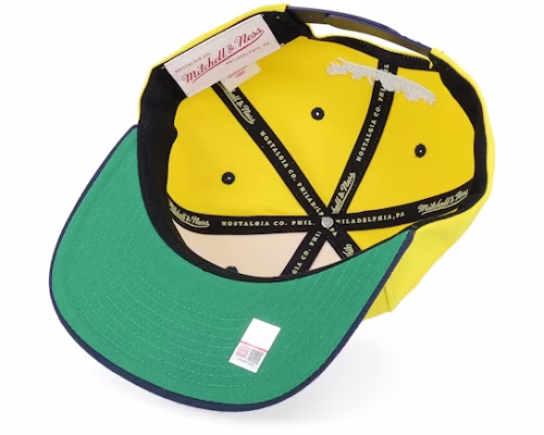 Michigan Wolverines Transcript Yellow/Navy Baseball Cap