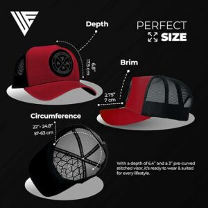 Mesh Back Trucker Cap for Men