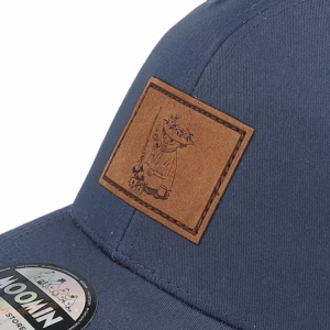 Snufkin Engraved Patch Navy Trucker