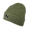 Watchman Block N Fisherman Beanie Hat - Dark Olive