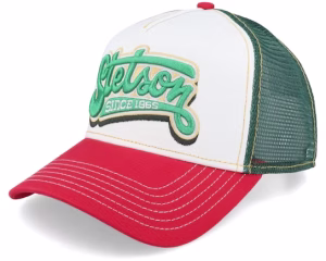 Lettering RedOff White Trucker