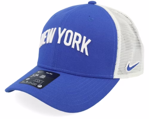 New York Mets Dri-fit Rise Rush Blue/Natural Trucker - Nike