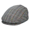 Hooligan Micro Houndstooth Flat Cap - Multi-Coloured
