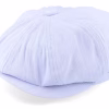 Slub Cotton Light Blue Newsboy Cap