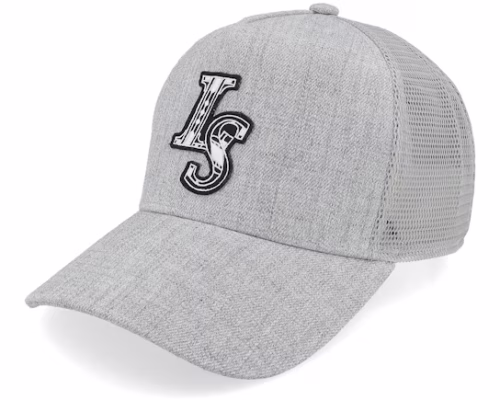 Deco Patch Cap Mid Grey Marl A-frame Trucker