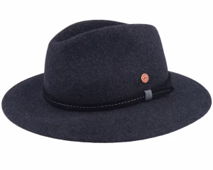 Atlanta Trecking Grey Fedora Hat