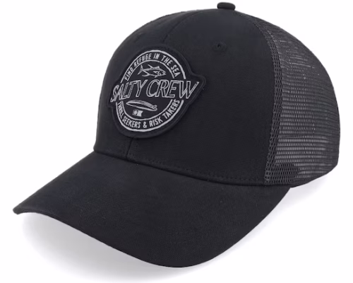 Skewed Black Trucker