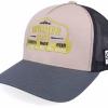 Wilder Beer Light GreyBlackCharcoal A-frame Trucker