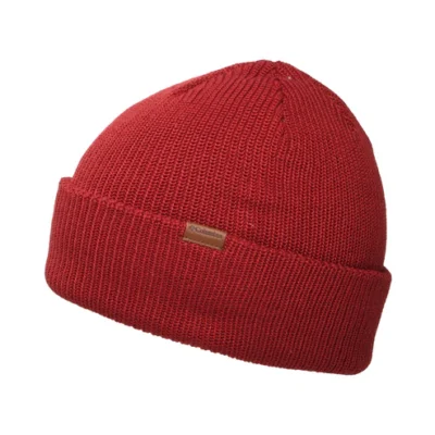 Portside Repreve Fisherman Beanie Hat - Red