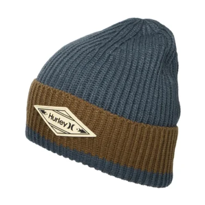 Paragon Beanie Hat - Blue-Brown