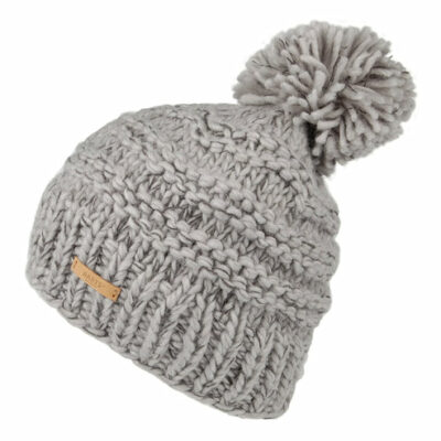 Jasmin Bobble Hat - Grey