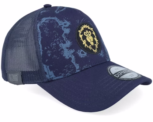 World Of Warcraft Alliance Cap Navy Trucker