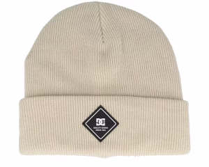 Label Beanie Oatmeal Cuff