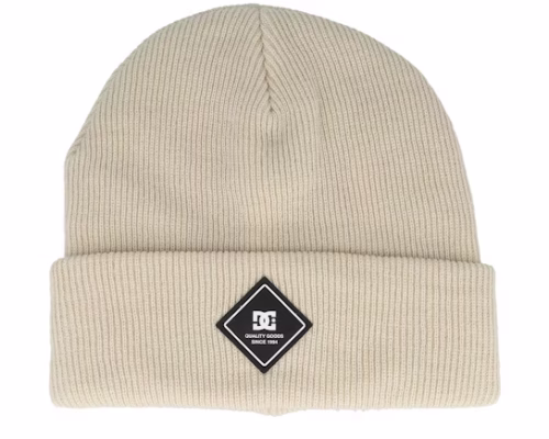 Label Beanie Oatmeal Cuff