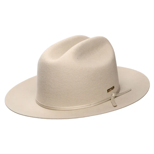 Ten Sleep Wool-Cashmere Felt Western Cowboy Hat - Light Beige