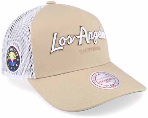 Los Angeles Lakers Sand/White Trucker