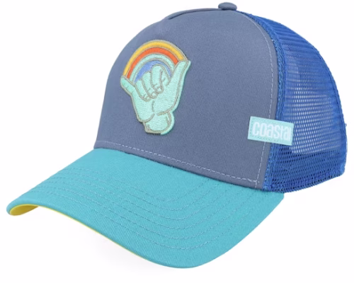 Hft Lgbtq Shakka GreyPetrol A-Frame Trucker