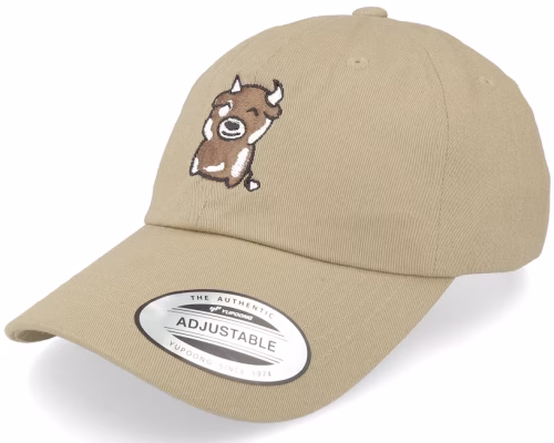 Happy Cow Khaki Dad Cap