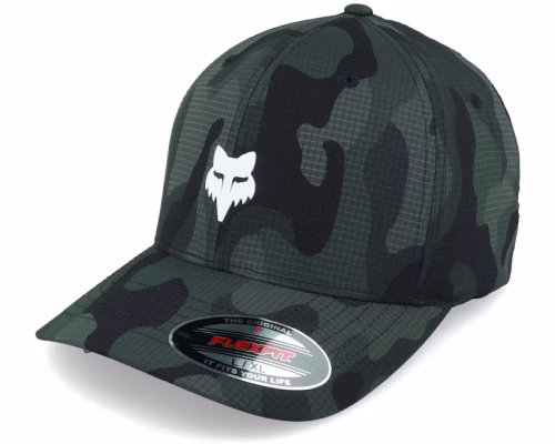 Fox Head Camo Tech Black Camo Flexfit