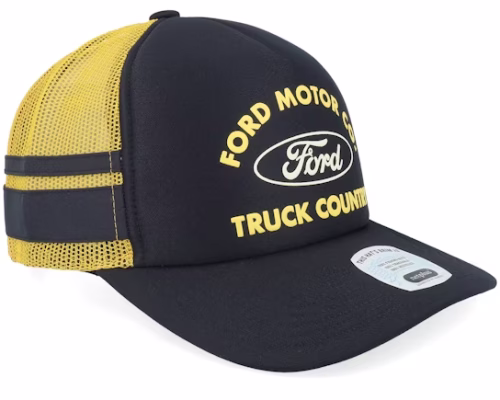 Ford Built Tough Mp Burnt RubberYellow A-frame Trucker