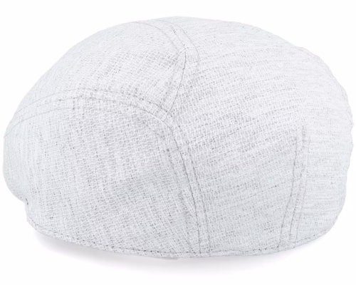Pax Sixpence Light Grey Melange Flat Cap
