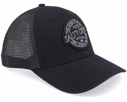 Skewed Black Trucker