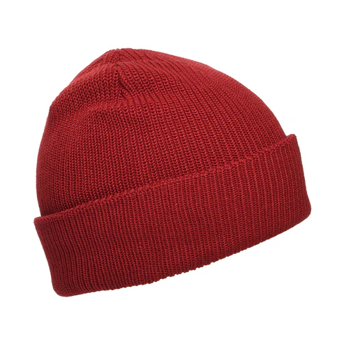 Portside Repreve Fisherman Beanie Hat - Red