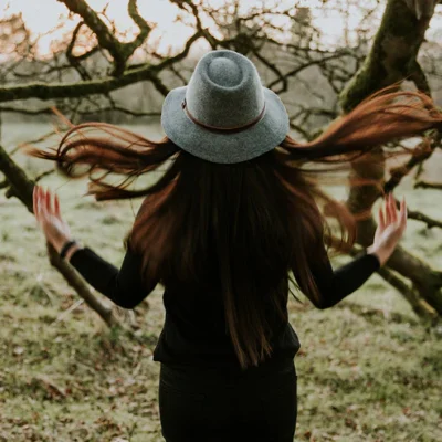 Tessa Water Repellent Wool Felt Fedora Hat - Grey