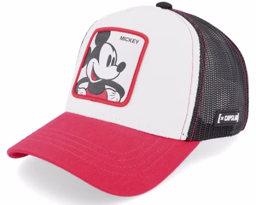 Disney Mickey WhiteRedBlack Trucker