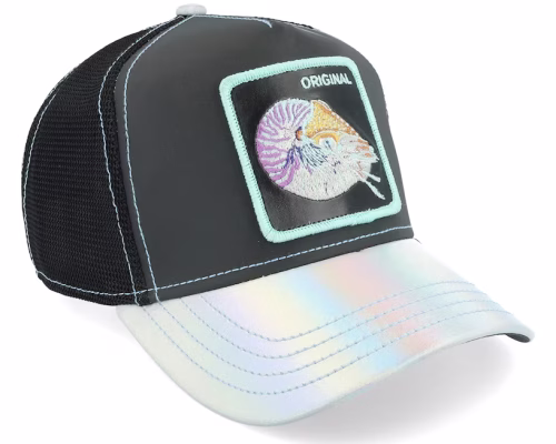 Go Way Back Deep Sea Black Trucker